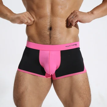 

Mens Boxers Sexy Underwear Shorts Hit Color Sexy Men Underwear Cueca Calzoncillos Hombre Mens Underpants Boxers Gifts for Men