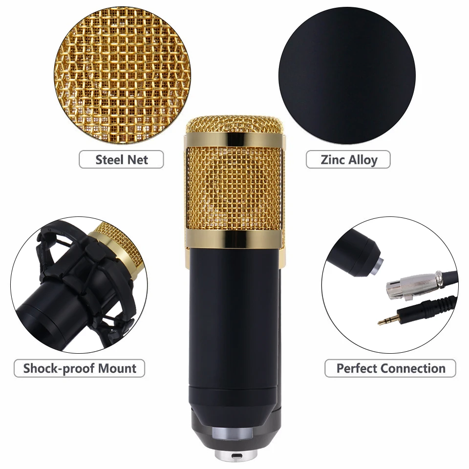 Generic Microphone Microphone BM800 BM800 Condenser Professional