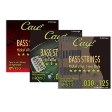 CAYE Electric Bass Strings 4/5/6Pcs BW730-4 BW830-5 BW930-6 String Ultralight Stringed Instruments Bass Guitar Parts Accessories
CAYE Electric Bass Strings 4/5/6Pcs BW730-4 BW830-5 BW930-6 String Ultralight Stringed Instruments Bass Guitar Parts Accessories