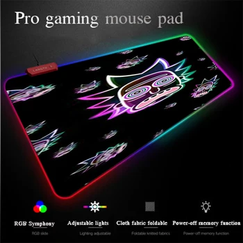 Yuzuoan XXL Rick and Morty Mouse Pad Comfortable Non-slip Keyboard Computer Pad LED Lighting RGB Gaming Mouse Pad Lock Thickened 
Yuzuoan XXL Rick and Morty Mouse Pad Comfortable Non-slip Keyboard Computer Pad LED Lighting RGB Gaming Mouse Pad Lock Thickened