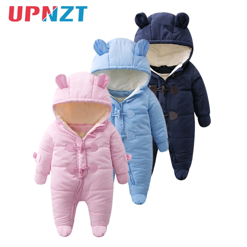 Winter Baby Romper Keep Thick Warm Infant cloth Newborn Baby Boy Girl Horn Button Romper Jumpsuit Hooded Kid Outerwear For 0-24M
Winter Baby Romper Keep Thick Warm Infant cloth Newborn Baby Boy Girl Horn Button Romper Jumpsuit Hooded Kid Outerwear For 0-24M
