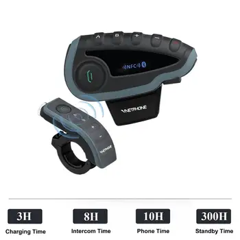In Stock! VNETPHONE 5 Riders Group Talk V8 VS Bluetooth Intercom Moto Helmet NFC Motorcycle Communicator Helmet Headset with FM
In Stock! VNETPHONE 5 Riders Group Talk V8 VS Bluetooth Intercom Moto Helmet NFC Motorcycle Communicator Helmet Headset with FM
