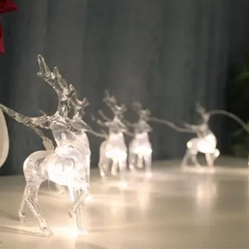 Lights String Battery Box Christmas Deer Beautiful 10led/20led Creative Birthday LED String Lights Lamp String Waterproof
Lights String Battery Box Christmas Deer Beautiful 10led/20led Creative Birthday LED String Lights Lamp String Waterproof