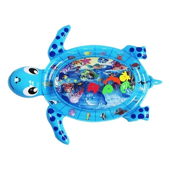 Baby Kids Inflatable Water Mat Environment Friendly PVC Turtles Pattern Pad Splash Pad Water Filled Cushion
Baby Kids Inflatable Water Mat Environment Friendly PVC Turtles Pattern Pad Splash Pad Water Filled Cushion