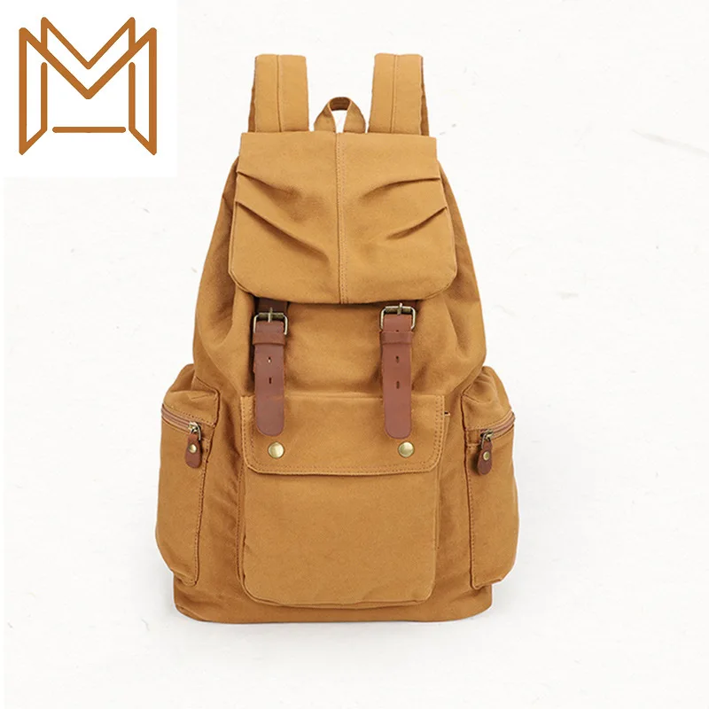 Leisure Time Canvas Both Shoulders Backpack Capacity Wear-resisting Water Canvas Backpack
Leisure Time Canvas Both Shoulders Backpack Capacity Wear-resisting Water Canvas Backpack