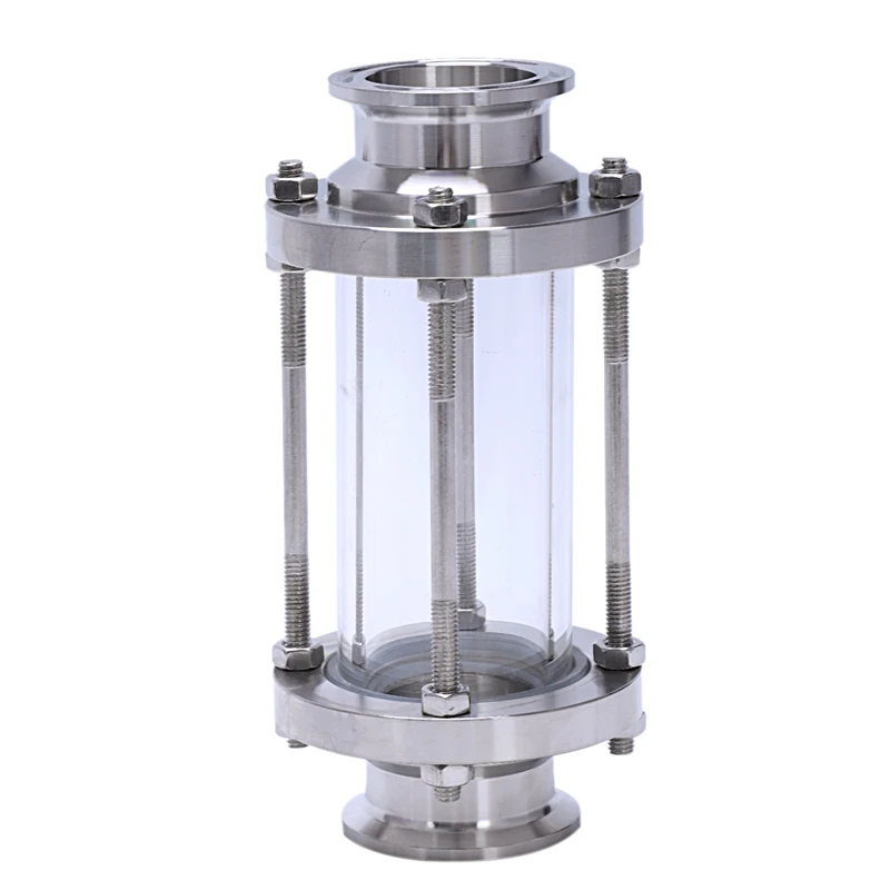 In-Line Sight Glass with Clamp End,Flow Sanitary Straight Sight Glass SUS316 1.5 Inch Tri Clamp Type (Flow Pipe OD 38MM)
In-Line Sight Glass with Clamp End,Flow Sanitary Straight Sight Glass SUS316 1.5 Inch Tri Clamp Type (Flow Pipe OD 38MM)