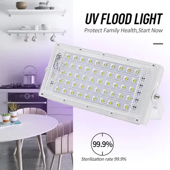 50W UV Sterilizer Germicidal Light Indoor Household Disinfection LED Flood Lamp for Home Sterilizer Disinfection Deodor
50W UV Sterilizer Germicidal Light Indoor Household Disinfection LED Flood Lamp for Home Sterilizer Disinfection Deodor