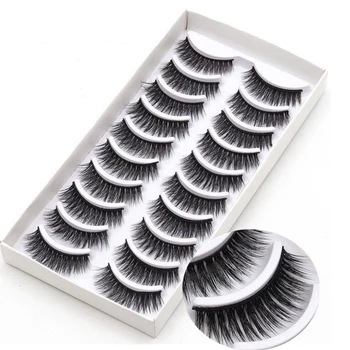 NEW 10pair Handmade 3d mink eyelash short False Eyelashes Cross Messy Dense Natural Eyelashes Stage Makeup False Eyelashes
NEW 10pair Handmade 3d mink eyelash short False Eyelashes Cross Messy Dense Natural Eyelashes Stage Makeup False Eyelashes