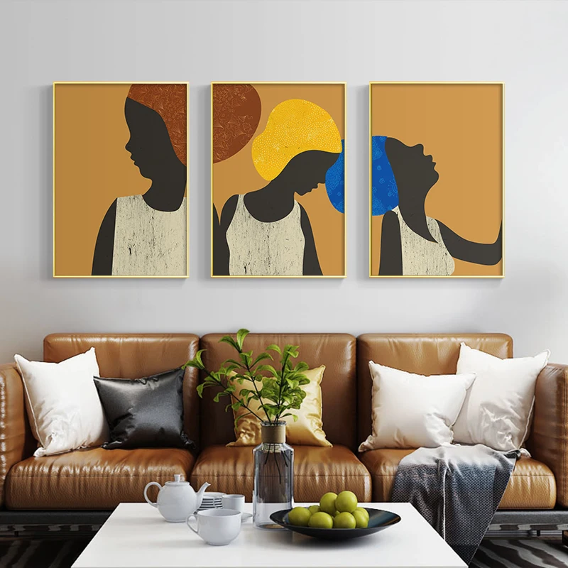 Abstract African Woman Poster Minimalist Ethno Portrait Canvas Painting Prints Modern Collage Contemporary Wall Art Home Decor
Abstract African Woman Poster Minimalist Ethno Portrait Canvas Painting Prints Modern Collage Contemporary Wall Art Home Decor