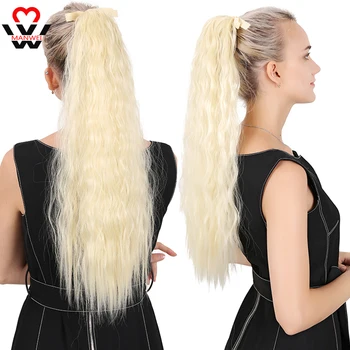 MANWEI Long Kinky Curly Ponytail Clip In Hair Extension For Women Synthetic Hairpiece Drawstring Ponytail Pageup
MANWEI Long Kinky Curly Ponytail Clip In Hair Extension For Women Synthetic Hairpiece Drawstring Ponytail Pageup