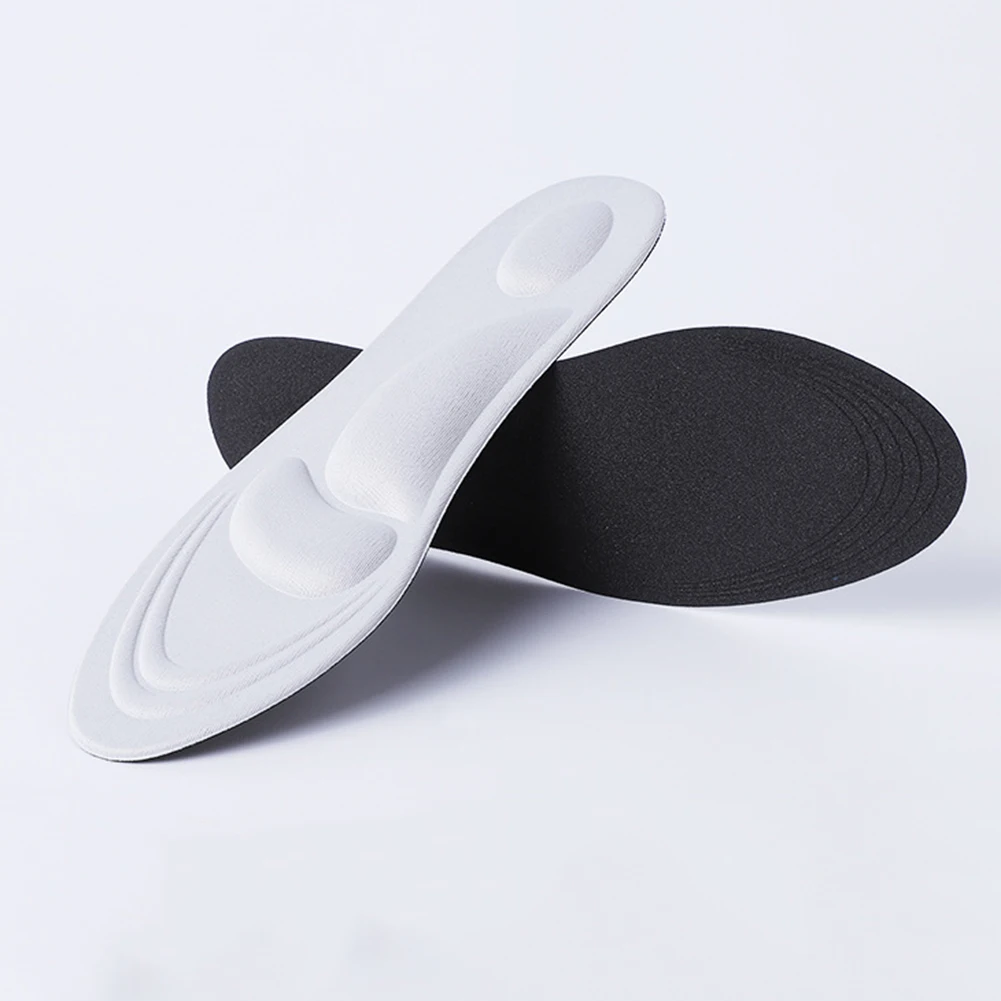 4D Stretch Breathable Deodorant Running Cushion Insoles For Feet Man Women Insoles For Shoes Sole Orthopedic Pad Memory Foam