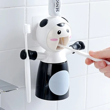 Cute 2 in 1Automatic Toothbrush Holder Wall Mount Toothpaste Squeezer Toothpaste Dispenser Bathroom Tools Set Accessories
Cute 2 in 1Automatic Toothbrush Holder Wall Mount Toothpaste Squeezer Toothpaste Dispenser Bathroom Tools Set Accessories