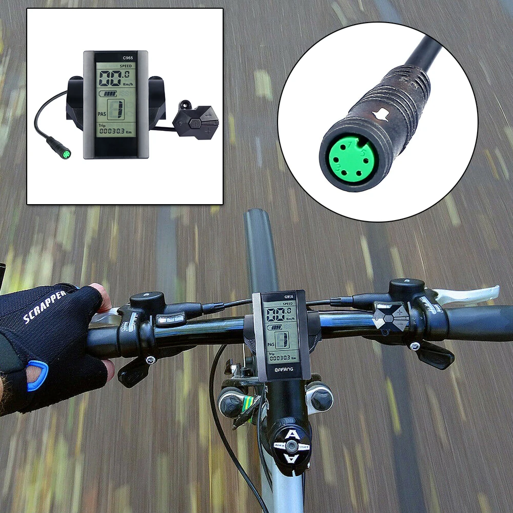 Monitor Display For Bafang C965 Electric Bike Display BBS01 BBS02 BBSHD Moto LCD Speed Control Accessories
Monitor Display For Bafang C965 Electric Bike Display BBS01 BBS02 BBSHD Moto LCD Speed Control Accessories