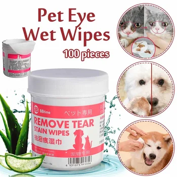 100PCS/Set Pets Dogs Cats Cleaning Paper Towels Eyes Wet Wipes Tear Stain Remover Gentle Non-intivating Wipes Grooming Supplies
100PCS/Set Pets Dogs Cats Cleaning Paper Towels Eyes Wet Wipes Tear Stain Remover Gentle Non-intivating Wipes Grooming Supplies