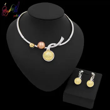 Yulaili Top Quality Dubai Jewelry Set Wholesale Classic Silver Plated Choker Stud Earrings for Women Wedding Anniversary Gifts
Yulaili Top Quality Dubai Jewelry Set Wholesale Classic Silver Plated Choker Stud Earrings for Women Wedding Anniversary Gifts