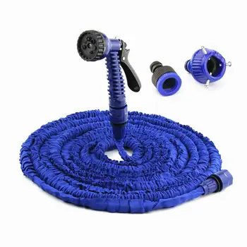 

Latex Hose Telescopic Water Pipe Car Gardening Imitation 25ft 50ft 75ft 100ft Wash Hose Garden Water Pipe High Quality