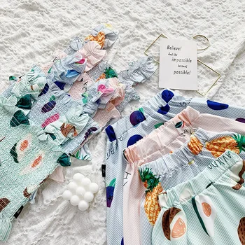 Girl Clothes Set Fruit Summer Newborn Baby Girl Clothing Set Top + Skirt 2pcs Infant Sunsuit Toddler Girl Beach Clothes Overalls
Girl Clothes Set Fruit Summer Newborn Baby Girl Clothing Set Top + Skirt 2pcs Infant Sunsuit Toddler Girl Beach Clothes Overalls