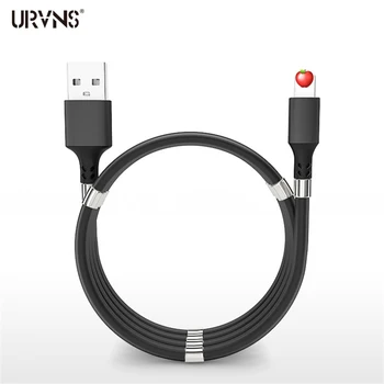 URVNS Magic Magnetic Data Cable Fast Charge 2.4A for iPhone Samsung Xiaomi Micro USB Type C Phone Charging Cable 0.9 Meter
URVNS Magic Magnetic Data Cable Fast Charge 2.4A for iPhone Samsung Xiaomi Micro USB Type C Phone Charging Cable 0.9 Meter