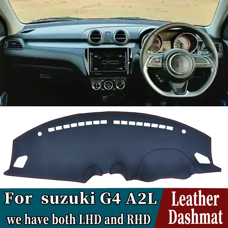 PU Leather Dashmat Dashboard Cover Mat Carpet Car-Styling accessories For suzuki swift g4 A2L 2018 2019 2020 2021 RHD
PU Leather Dashmat Dashboard Cover Mat Carpet Car-Styling accessories For suzuki swift g4 A2L 2018 2019 2020 2021 RHD