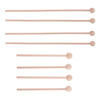4 Pairs Wooden Xylophone Marimba Drum Stick Mallets Percussion Parts Long+Short
4 Pairs Wooden Xylophone Marimba Drum Stick Mallets Percussion Parts Long+Short