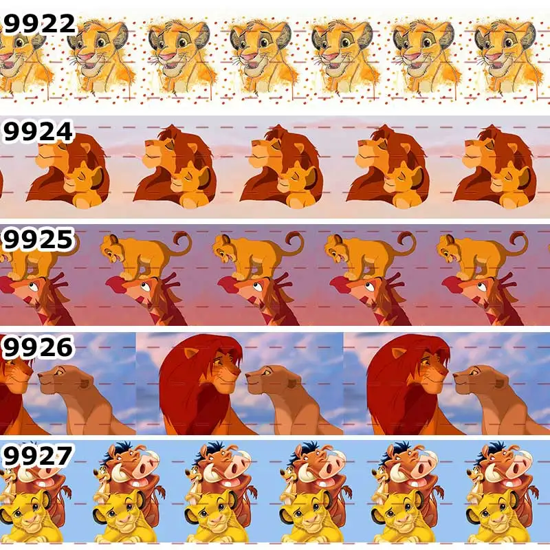 10yards - Different Sizes -- cute Cartoon lion Characters Style Printed grosgrain Ribbon Handmade
10yards - Different Sizes -- cute Cartoon lion Characters Style Printed grosgrain Ribbon Handmade