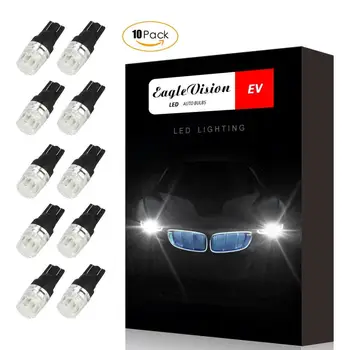 10pcs T10 Prismatic Lens Decoding Lamps Car Led Small Light Width Indicator Lights Waterproof Car Interior Lights
10pcs T10 Prismatic Lens Decoding Lamps Car Led Small Light Width Indicator Lights Waterproof Car Interior Lights