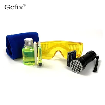 Automotive Fluorescent Leak Detection Auto Air Conditioning R134a Refrigerant Gas Freon AC Leak Test Detector Repair Tool UV Dye
Automotive Fluorescent Leak Detection Auto Air Conditioning R134a Refrigerant Gas Freon AC Leak Test Detector Repair Tool UV Dye