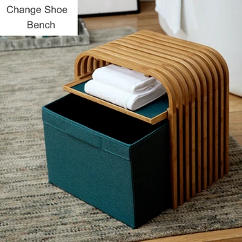 Simple Modern Small Sofa Change Shoe Bench Shoe Rack Space-Saving Wardrobe Storage Cabinet Chests Organizer Portable Shoe Bench
Simple Modern Small Sofa Change Shoe Bench Shoe Rack Space-Saving Wardrobe Storage Cabinet Chests Organizer Portable Shoe Bench
