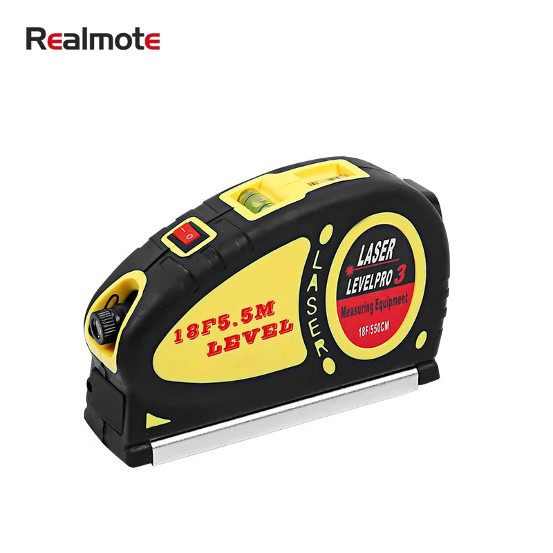 Realmote Laser Infrared Level Mini- High-precision Small-sized Ten Word Line Function More Throwing Apparatus Tape 5.5 Meters
Realmote Laser Infrared Level Mini- High-precision Small-sized Ten Word Line Function More Throwing Apparatus Tape 5.5 Meters