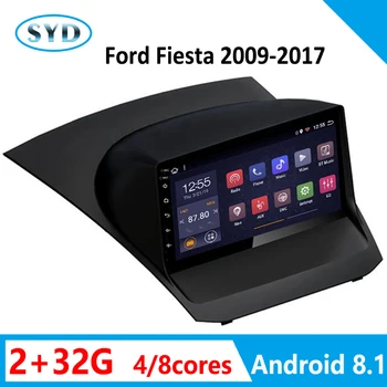 multimedia auto for Ford Fiesta 2009 2017 android car stereo 2 din radio GPS navigation coche auto autoradio Rear View Camera FM