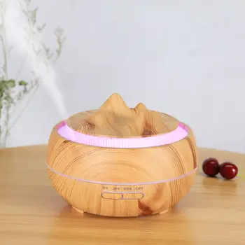 400ml Mountain Peak Shape Air Humidifier Wood Grain Remote Control Aroma Diffuser Mist Maker with 7 Colorful Night Light
400ml Mountain Peak Shape Air Humidifier Wood Grain Remote Control Aroma Diffuser Mist Maker with 7 Colorful Night Light