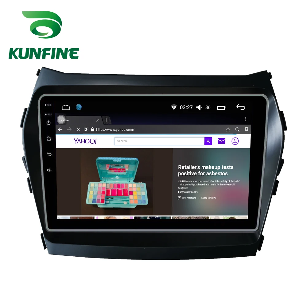 Android Car DVD GPS Navigation Multimedia Player Car Stereo For Hyundai IX45 Santafe 2012-2016 Radio Headunit 5