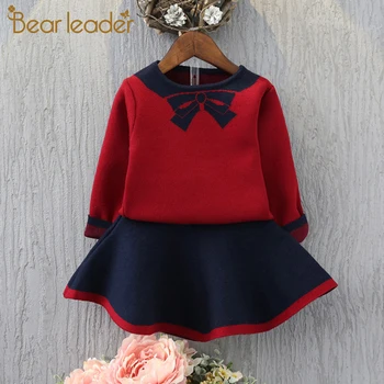 Bear Leader Girls Autumn Clothing Set New Fashion Elegant Autumn Costumes Kids Bowtie Print Outfits Toddler Girl Knitted Clothes
Bear Leader Girls Autumn Clothing Set New Fashion Elegant Autumn Costumes Kids Bowtie Print Outfits Toddler Girl Knitted Clothes