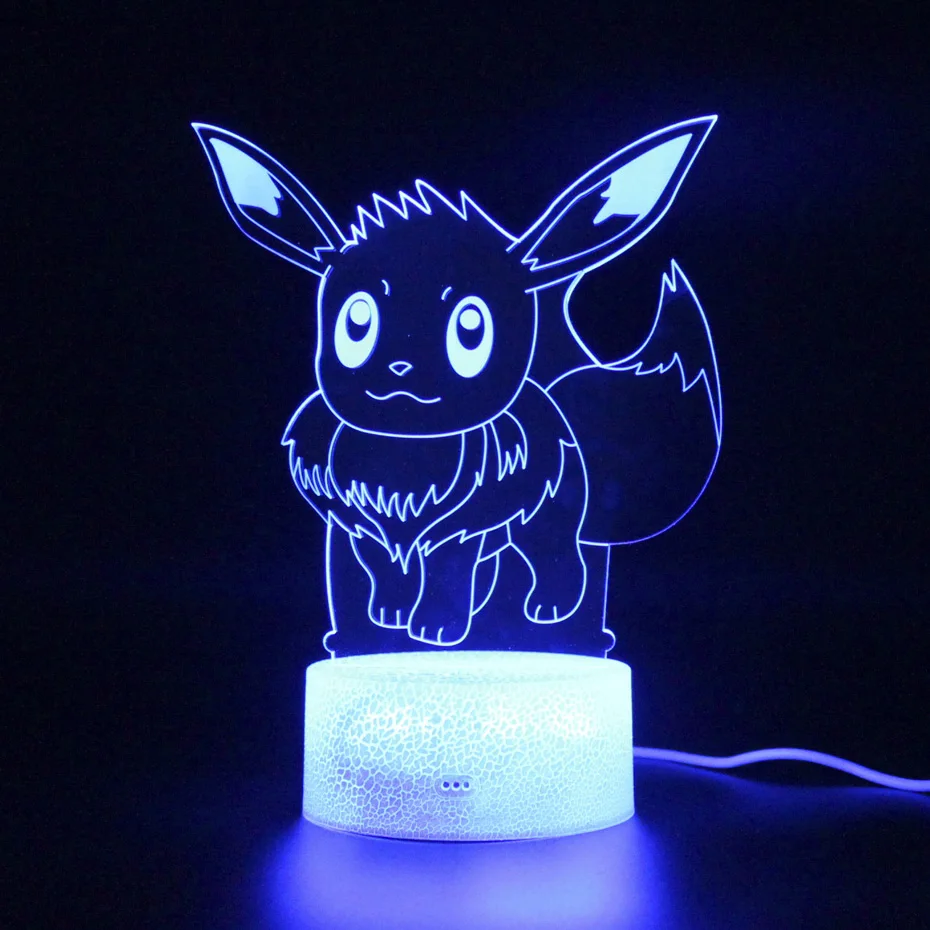 Pokemon Touch Remote Control 3D Table Lamp Kids Sleep Light Party Decoration Nightlights Projection PKM Lamp Illusion
Pokemon Touch Remote Control 3D Table Lamp Kids Sleep Light Party Decoration Nightlights Projection PKM Lamp Illusion