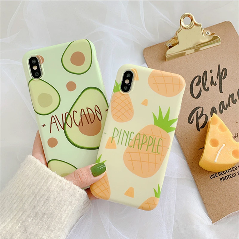 BONVAN For iPhone X XR XS Max Case soft Summer fruit Protection Back Funda For iPhone 6 6s 7 8 Plus Phone Cover Coque
BONVAN For iPhone X XR XS Max Case soft Summer fruit Protection Back Funda For iPhone 6 6s 7 8 Plus Phone Cover Coque