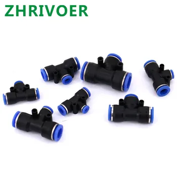3 Way OD Hose Tube Push In Air Gas Fitting Quick Fittings Connector Adapters T shaped Tee Pneumatic 10mm 8mm 12mm 6mm 4mm 16mm
3 Way OD Hose Tube Push In Air Gas Fitting Quick Fittings Connector Adapters T shaped Tee Pneumatic 10mm 8mm 12mm 6mm 4mm 16mm