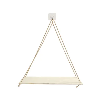 2pcs/set Wall Decor Multifunction Floating Shelves Home Bedroom Rope Hanging With Hooks Easy Install Kitchen Office Bathroom 
2pcs/set Wall Decor Multifunction Floating Shelves Home Bedroom Rope Hanging With Hooks Easy Install Kitchen Office Bathroom