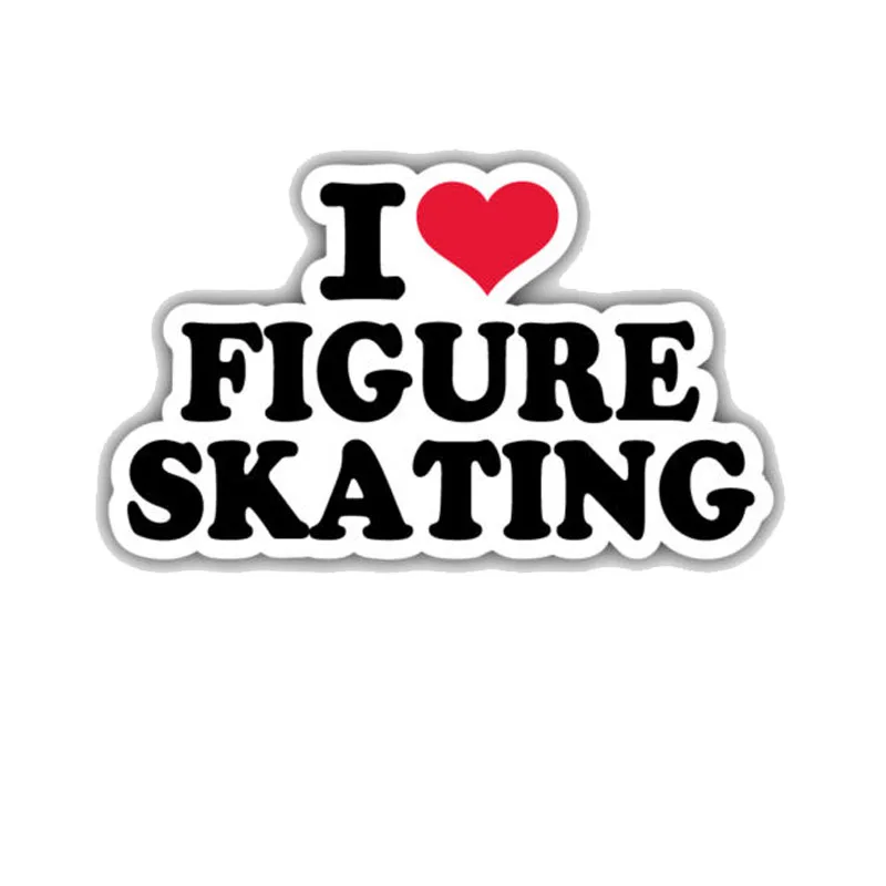 Personality I Love Figure Skating Car Stickers Accessories Motorcycle Cover Scratches Waterproof PVC 13cm*7cm
Personality I Love Figure Skating Car Stickers Accessories Motorcycle Cover Scratches Waterproof PVC 13cm*7cm