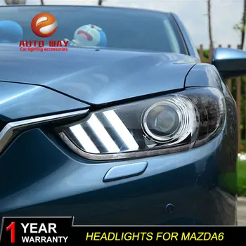 Car Styling Head Lamp case for Mazda6 Aenza Headlights Mazda 6 LED Headlight DRL Lens Double Beam Bi-Xenon HID car Accessories
Car Styling Head Lamp case for Mazda6 Aenza Headlights Mazda 6 LED Headlight DRL Lens Double Beam Bi-Xenon HID car Accessories