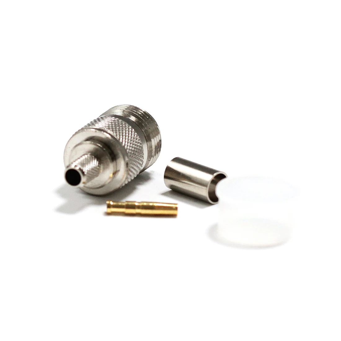 1pc N female jack RF Coax Connector Crimp RG58 RG142 RG400 LMR195 Cable Straight Nickelplated NEW wholesale for WIFI
1pc N female jack RF Coax Connector Crimp RG58 RG142 RG400 LMR195 Cable Straight Nickelplated NEW wholesale for WIFI
