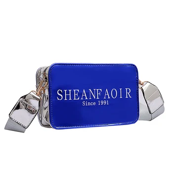 Laser small bag female spring summer new Korean tide texture small square bag wide shoulder strap laser bag 2020 jelly Shining
Laser small bag female spring summer new Korean tide texture small square bag wide shoulder strap laser bag 2020 jelly Shining