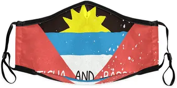Antigua and Barbuda Flag Face Mask Washable Anti Dust Mask with 4PCS 5Layers Filters for Bicycle, Cycling, Sports, Motorcycling
Antigua and Barbuda Flag Face Mask Washable Anti Dust Mask with 4PCS 5Layers Filters for Bicycle, Cycling, Sports, Motorcycling