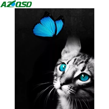AZQSD DIY Oil Painting By Numbers Animal Drawing On Canvas 40x50cm Coloring By Numbers Cat Home Bedroom Wall Artwork
AZQSD DIY Oil Painting By Numbers Animal Drawing On Canvas 40x50cm Coloring By Numbers Cat Home Bedroom Wall Artwork