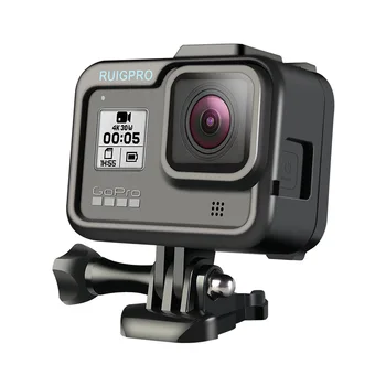 GoPro hero 8 camera frame side opening can be vertical shooting and charging protective shell with hot shoe gopro8 accessories
GoPro hero 8 camera frame side opening can be vertical shooting and charging protective shell with hot shoe gopro8 accessories