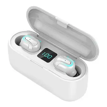 Q32 TWS Wireless Bluetooth 5.0 Upgraded Earphone with Mic And Charging box Stereo Sports Headset Waterproof And Noise Reduction
Q32 TWS Wireless Bluetooth 5.0 Upgraded Earphone with Mic And Charging box Stereo Sports Headset Waterproof And Noise Reduction