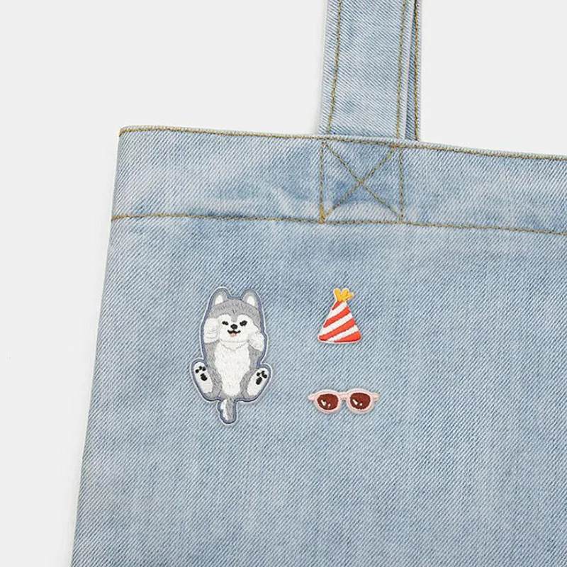 Jewelry Cartoon animal cat husky dog brooch Embroideried patch diy Applique patches badge for Clothes Bags Accessory gifts pin
Jewelry Cartoon animal cat husky dog brooch Embroideried patch diy Applique patches badge for Clothes Bags Accessory gifts pin