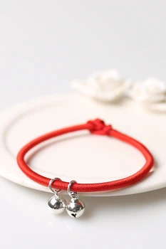 Fashion Korean Red Rope Small Bell Bracelet
Fashion Korean Red Rope Small Bell Bracelet