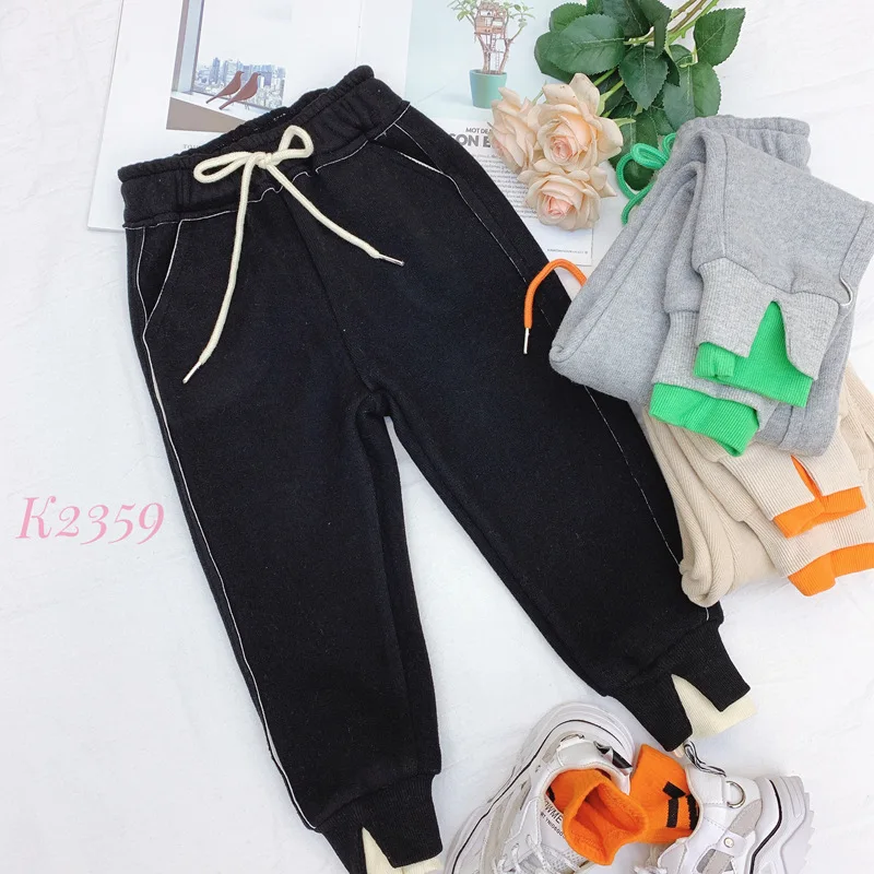 2019 spring and autumn new children's pants children's casual pants single layer brushed pants mid-child 
2019 spring and autumn new children's pants children's casual pants single layer brushed pants mid-child