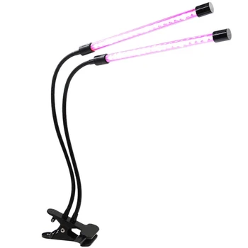 New LED Grow Light Full Spectrum Desktop Clip Phytolamps 9W Phyto Lamp for Plants Flower Greenhouse Hydroponic EU Plug
New LED Grow Light Full Spectrum Desktop Clip Phytolamps 9W Phyto Lamp for Plants Flower Greenhouse Hydroponic EU Plug
