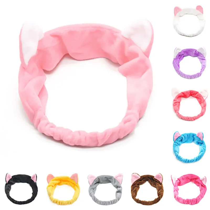 Pink Women Girls Headband Cute Cat Ear Soft Hair Band Wrap Headband Bath Wash Spa Make Up Tool
Pink Women Girls Headband Cute Cat Ear Soft Hair Band Wrap Headband Bath Wash Spa Make Up Tool